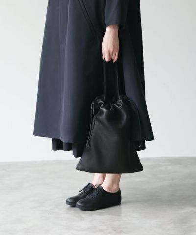 Mochi モチ drawstring bag (m) [ma-pro-01-/black]