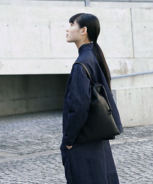 Mochi.モチ.drawstring bag (m) [ma-pro-01-/black]