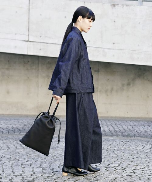 Mochi.モチ.drawstring bag (m) [ma-pro-01-/black]