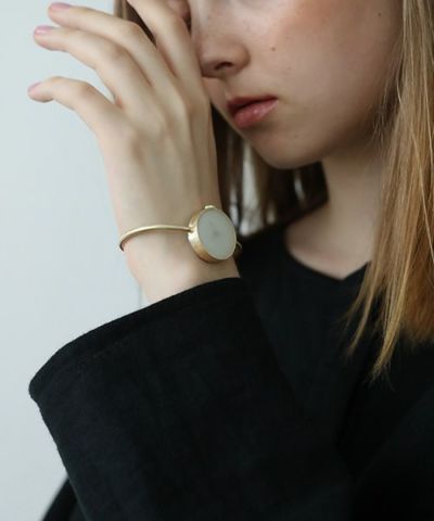 Mochi/モチ.【限定】nejicommu × Mochi.GEM BRACELET [gold]