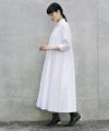 Mochi.モチ.shirt dress [ma-op-04/white/・1]