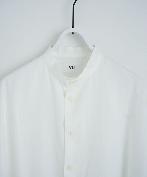 VU.ヴウ.stand collar shirt vu-s12-s02[OFF WHITE]