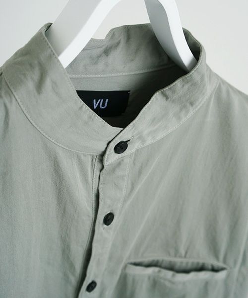 VU.ヴウ.henry shirt vu-s12-s05[GREEN GRAY]