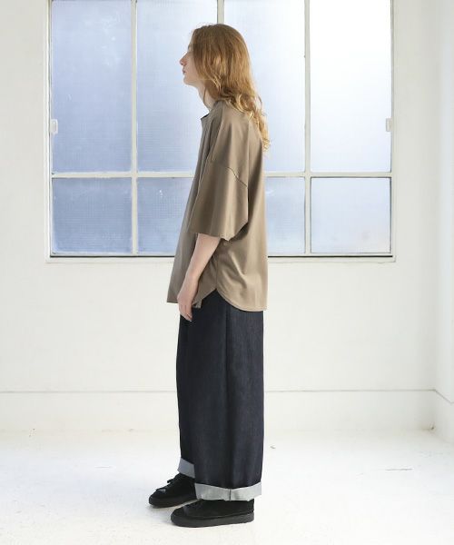 VU.ヴウ.basic t-shirt vu-s12-t08[LIGHT BROWN]_