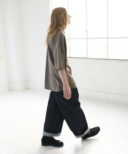 VU.ヴウ.basic t-shirt vu-s12-t08[LIGHT BROWN]_