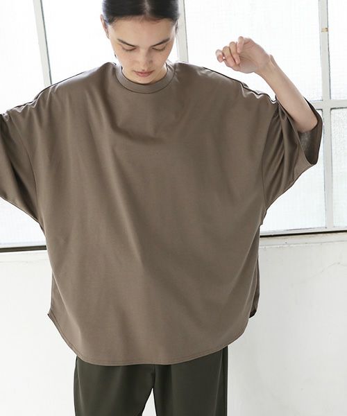 VU.ヴウ.basic t-shirt vu-s12-t08[LIGHT BROWN]_