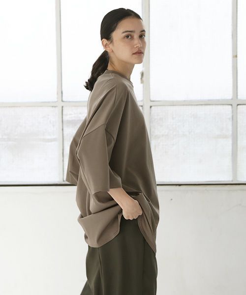 VU.ヴウ.basic t-shirt vu-s12-t08[LIGHT BROWN]_