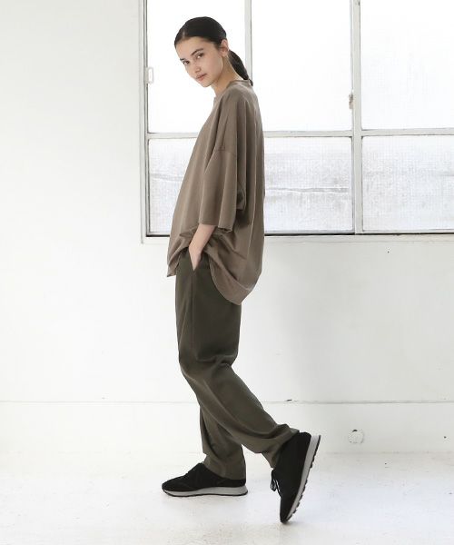 VU.ヴウ.basic t-shirt vu-s12-t08[LIGHT BROWN]_