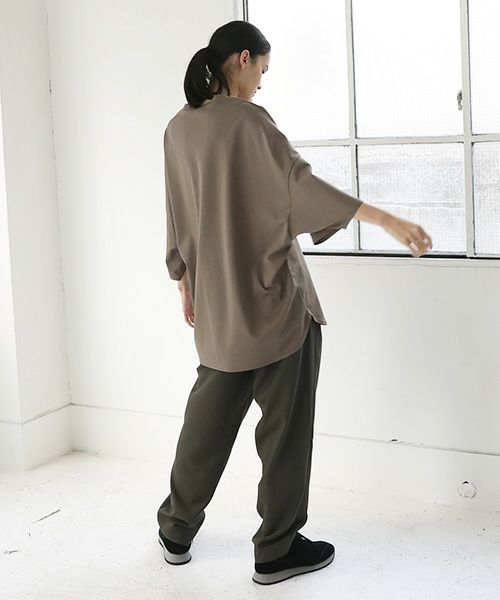 VU.ヴウ.basic t-shirt vu-s12-t08[LIGHT BROWN]_