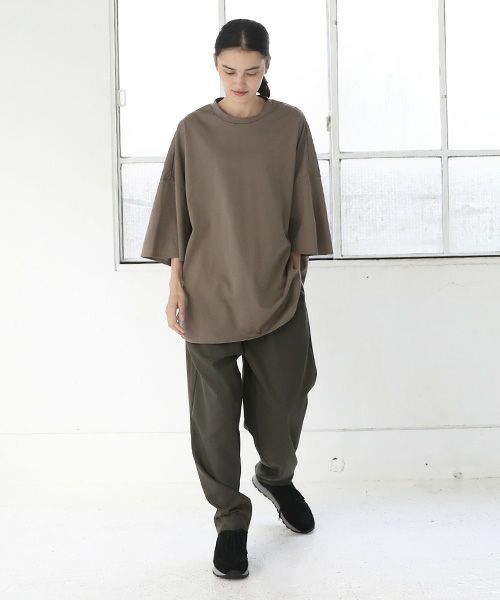 VU.ヴウ.basic t-shirt vu-s12-t08[LIGHT BROWN]_
