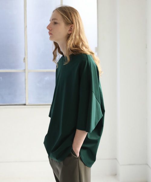 VU.ヴウ.basic t-shirt vu-s12-t08[DEEP GREEN]_