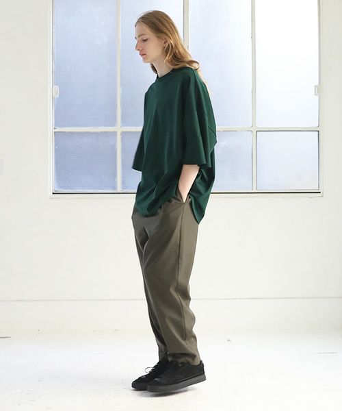 VU.ヴウ.basic t-shirt vu-s12-t08[DEEP GREEN]_