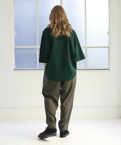 VU.ヴウ.basic t-shirt vu-s12-t08[DEEP GREEN]_