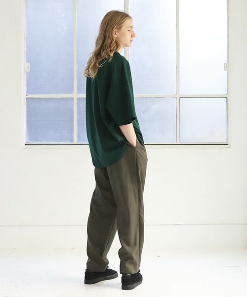 VU.ヴウ.basic t-shirt vu-s12-t08[DEEP GREEN]_