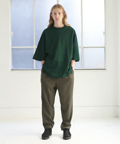 VU.ヴウ.basic t-shirt vu-s12-t08[DEEP GREEN]_
