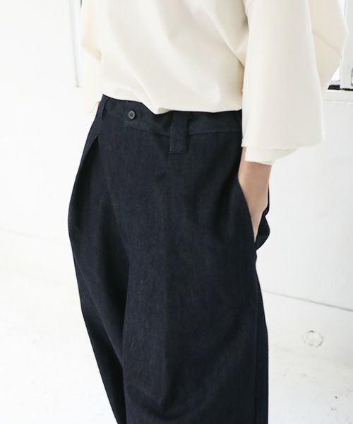 VU.ヴウ.knee wide pants vu-s23-kp09[DEEP BLUE]