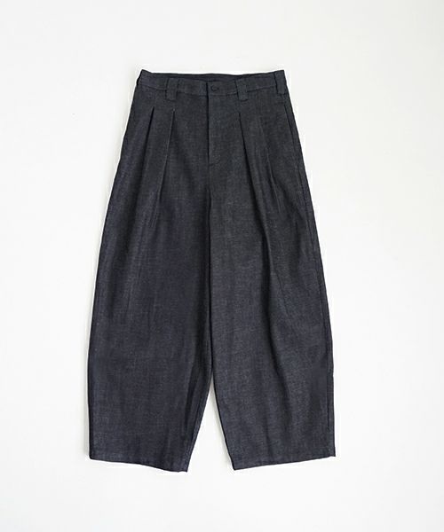 VU.ヴウ.knee wide pants vu-s23-kp09[DEEP BLUE]