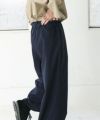 VU.ヴウ.wide easy pants vu-s12-p10[NAVY]