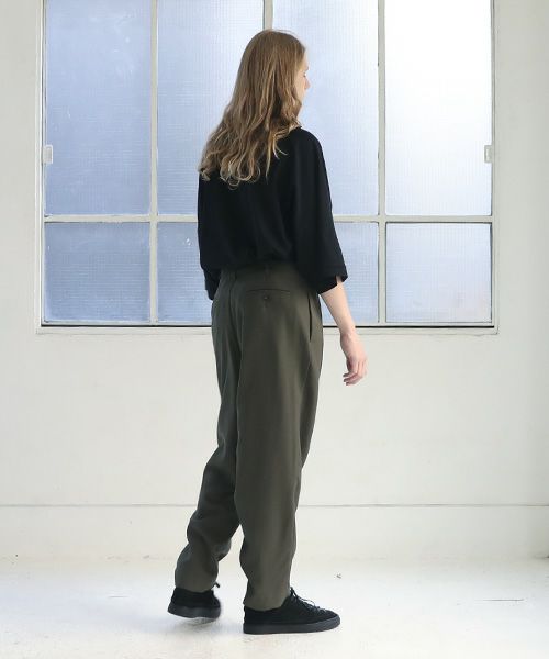 VU.ヴウ.classic pants vu-s12-p11[KHAKI]_