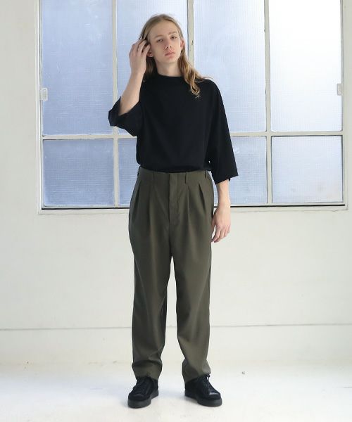 VU.ヴウ.classic pants vu-s12-p11[KHAKI]_
