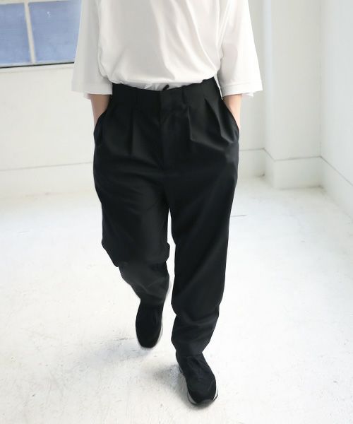 VU.ヴウ.classic pants vu-s12-p11[BLACK]