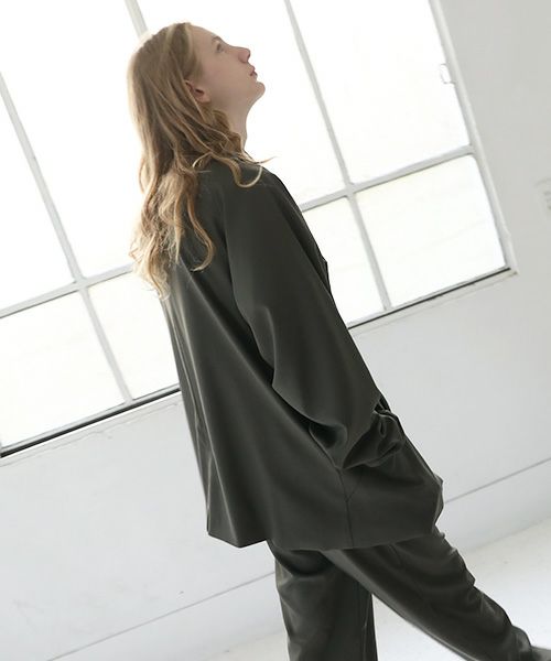 VU.ヴウ.no collar jacket vu-s12-j13[KHAKI]_
