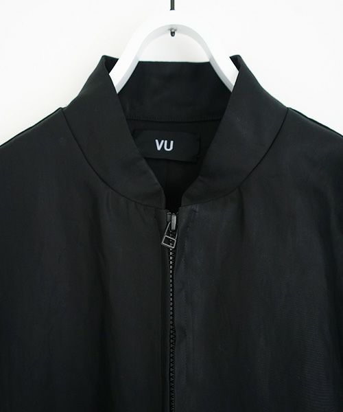 VU.ヴウ.stand collar bluson vu-s12-b14[BLACK]