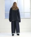 VU.ヴウ.stand collar bluson vu-a23-kb14[DEEP BLUE]
