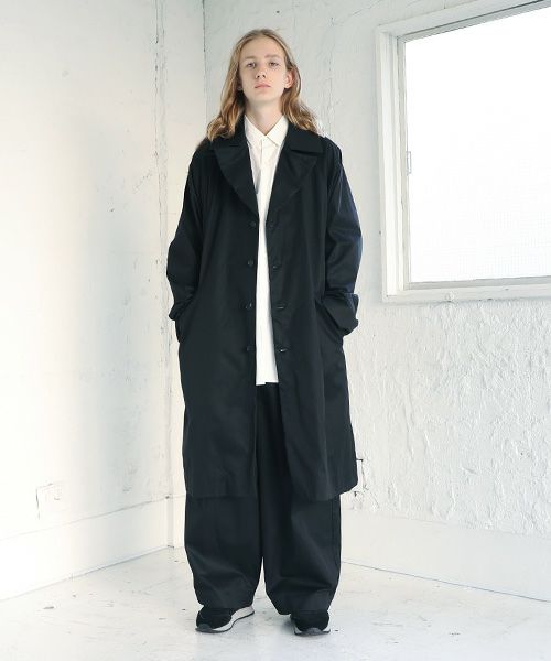 VU.ヴウ.wide coat vu-s12-b15[BLACK]_