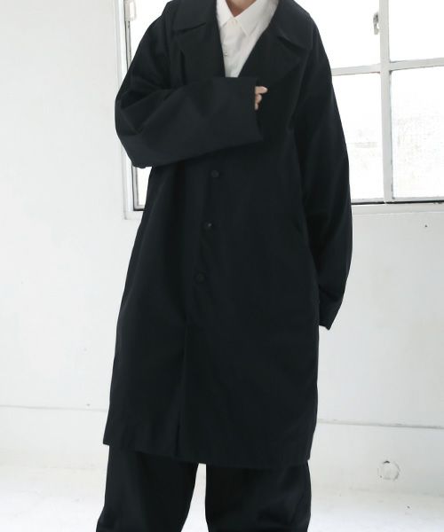 VU.ヴウ.wide coat vu-s12-b15[BLACK]_