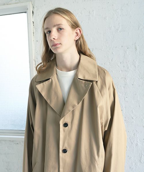 VU.ヴウ.wide coat vu-s12-b15[BEIGE]