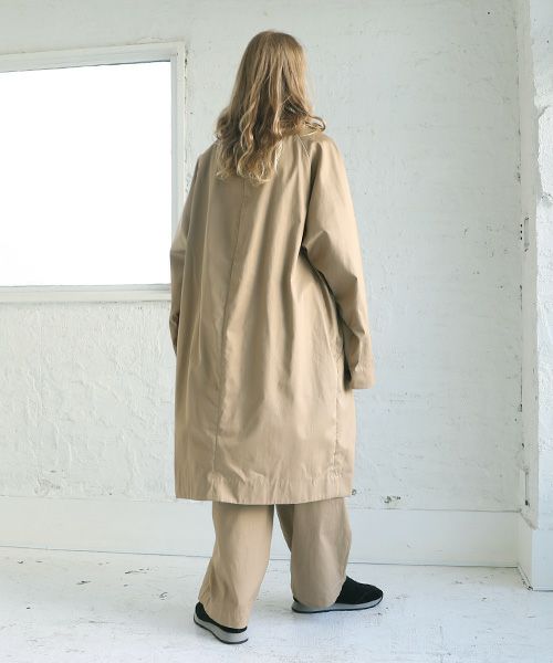 VU.ヴウ.wide coat vu-s12-b15[BEIGE]