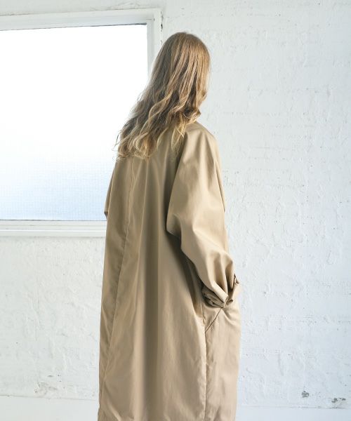VU.ヴウ.wide coat vu-s12-b15[BEIGE]