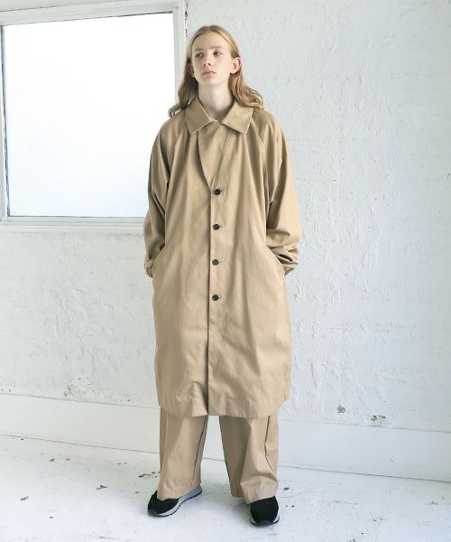 VU.ヴウ.wide coat vu-s12-b15[BEIGE]