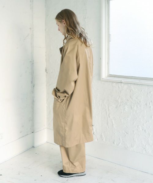 VU.ヴウ.wide coat vu-s12-b15[BEIGE]