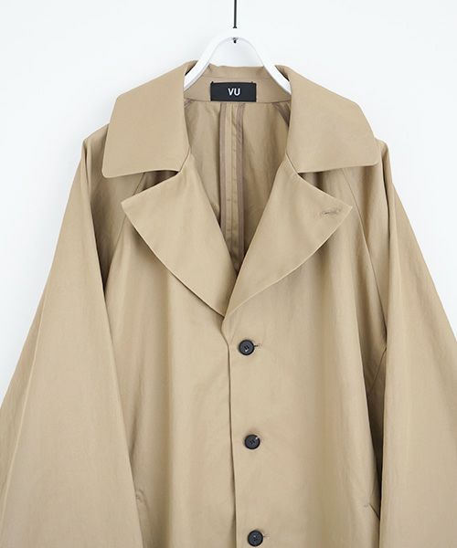 VU.ヴウ.wide coat vu-s12-b15[BEIGE]