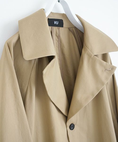 VU.ヴウ.wide coat vu-s12-b15[BEIGE]