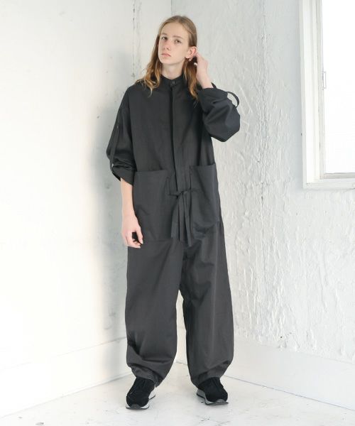 VU.ヴウ.stand collar all-in-one vu-s12-a16[DARK GRAY]