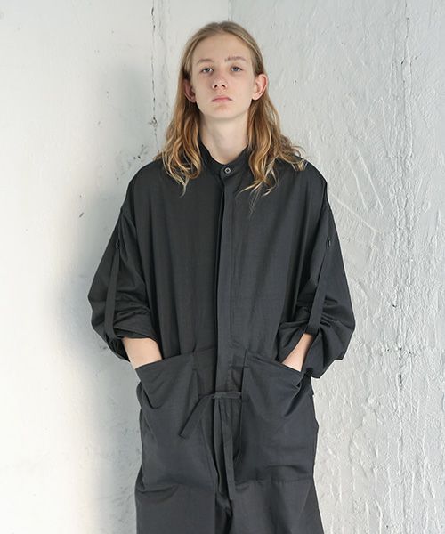 VU.ヴウ.stand collar all-in-one vu-s12-a16[DARK GRAY]