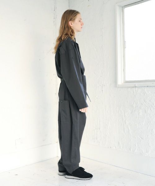 VU.ヴウ.stand collar all-in-one vu-s12-a16[DARK GRAY]