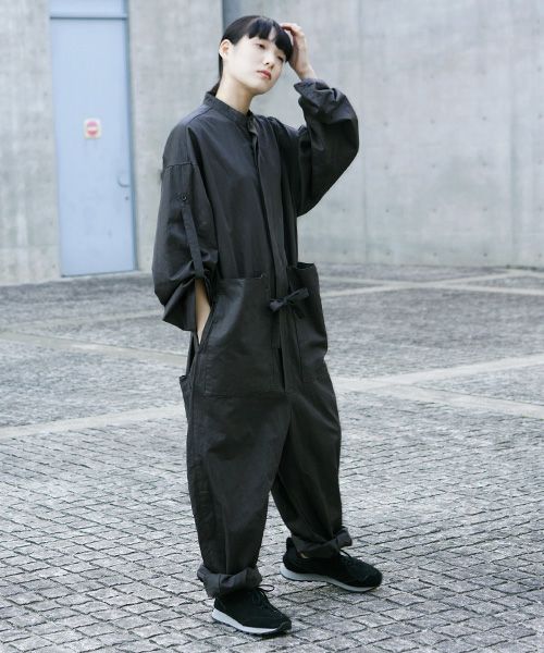 VU.ヴウ.stand collar all-in-one vu-s12-a16[DARK GRAY]