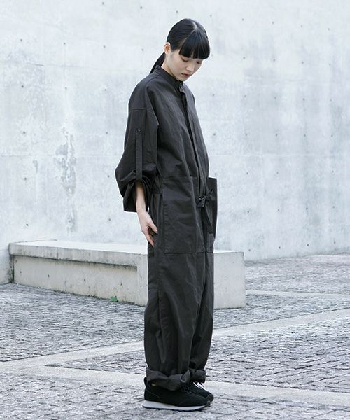 VU.ヴウ.stand collar all-in-one vu-s12-a16[DARK GRAY]