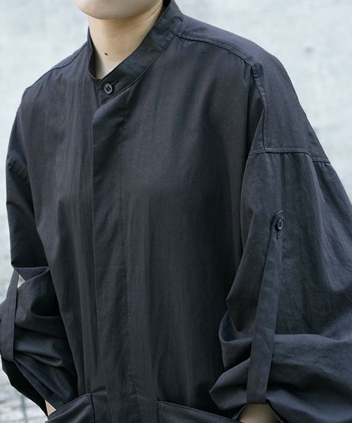 VU.ヴウ.stand collar all-in-one vu-s12-a16[DARK GRAY]