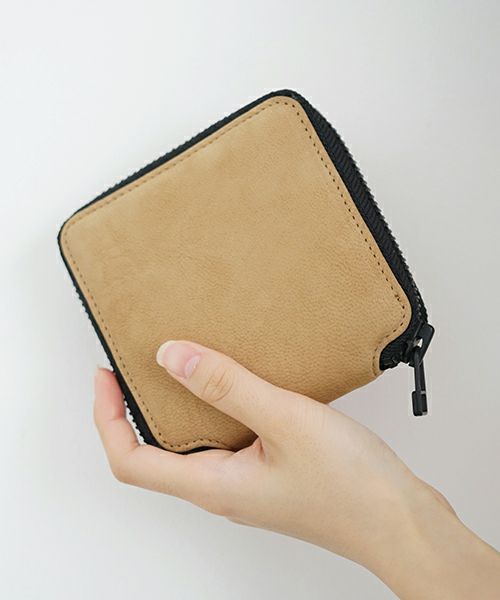macromauro×Palm maison.マクロマウロ×パームメゾン.【別注】original goat wallet[beige]_