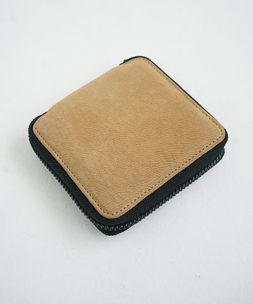 macromauro×Palm maison.マクロマウロ×パームメゾン.【別注】original goat wallet[beige]_