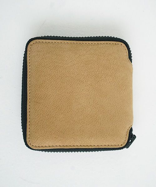 macromauro×Palm maison.マクロマウロ×パームメゾン.【別注】original goat wallet[beige]_
