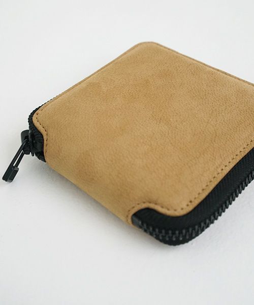 macromauro×Palm maison.マクロマウロ×パームメゾン.【別注】original goat wallet[beige]_