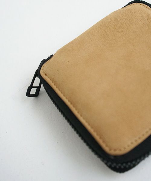 macromauro×Palm maison.マクロマウロ×パームメゾン.【別注】original goat wallet[beige]_