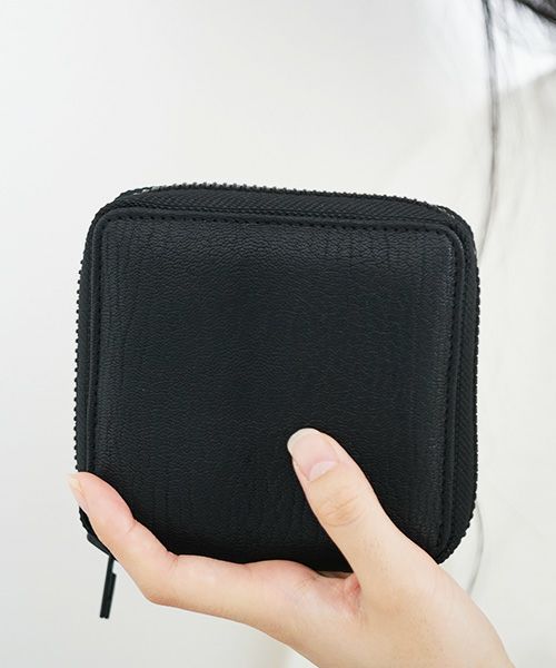 macromauro×Palm maison.マクロマウロ×パームメゾン.【別注】original goat wallet[black]_