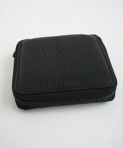 macromauro×Palm maison.マクロマウロ×パームメゾン.【別注】original goat wallet[black]_